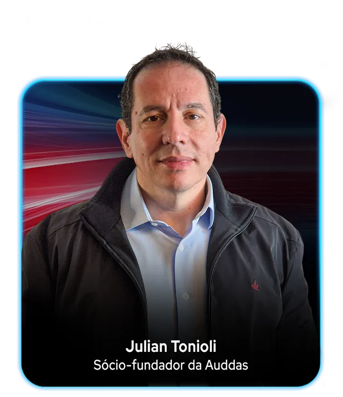 Julian Tonioli · Sócio-fundador da Auddas
